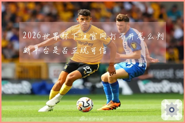 2026世界杯下注官网打不开怎么判断平台是否正规可信